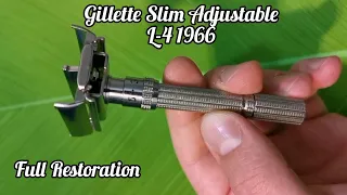 Full Restoration Of A 1966 Gillette Slim Adjustable!