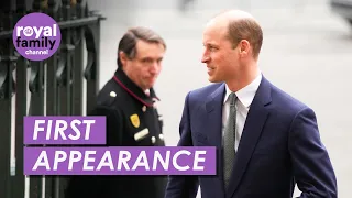 Prince William Makes First Appearance Since Photo Controversy