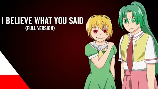 Asaka- I Believe What You Said {[Polish Cover by Jordan Forester]}