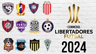 Grupos CONMEBOL Libertadores Futsal 2024