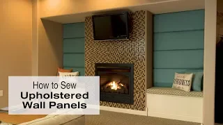 How to Make Upholstered Wall Panels