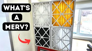 You're Probably Using The Wrong Air Filter In Your Home.   -HVAC Merv Ratings Explained-