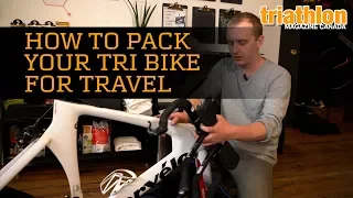 How to pack your tri bike for travel