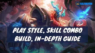 Belerick Guide, Tips, Emblem, Build, Skills Combo Practice Gameplay | KAZUKIYAN