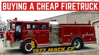 I BOUGHT A Legit FIRETRUCK From The Fire Department