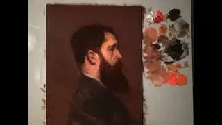 Portrait Painting Tutorial | Sargent Master Copy using Zorn Palette