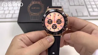 E18 PRO smart watch, fashion and functional