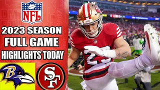 Ravens vs 49ers [FULL HIGHLIGHTS] WEEK 16 12/25/2023 | NFL HighLights TODAY 2023