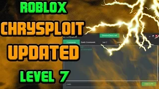 New Roblox Exploit: Chrysploit│WORKING!│ Level 7 Lua C Executor, Keemstar, WS and More!
