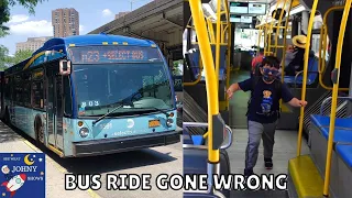 Johny's MTA Bus Ride To New NYC Harry Potter Store Bus Ride Gone Wrong Lego Store