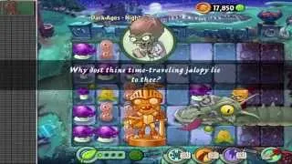 Plants vs Zombies 2: Dark Ages - Night 20 - Final Boss Fight