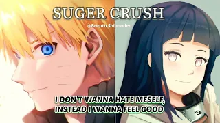 Nightcore | Naruto Hinata Sugar Crush Remix | Naruto Hinata Singing Sugar Crush