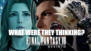 Final Fantasy 7 Rebirth story is a mess (101 Hours Later Spoiler Rant)