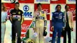 Pódium GP Brasil 1986