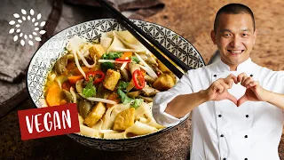 Malaysisches Laksa Curry [Rezept] - Vegan