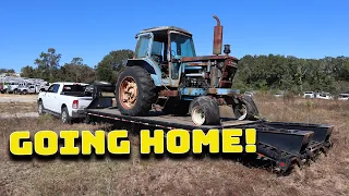 RESCUED! Tractor SAT 7 YEARS Delivered To NEW OWNER To Be RESTORED!