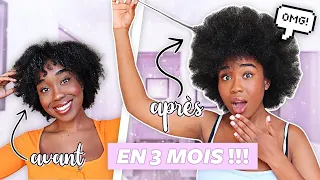 COMMENT MES CHEVEUX ONT REPOUSSÉ AUSSI VITE : MES 5 SECRETS (qu'on ne vous dit JAMAIS) 😤😨