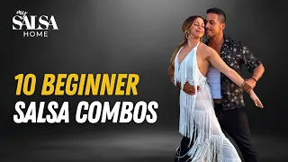 10 Salsa Beginner Basic Combos | by Daniel Rosas & Elisabel Violet