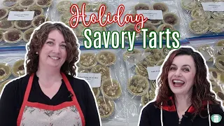 Make Ahead Holiday Appetizer Tarts