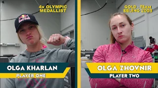 Coin Challenge - Olga Kharlan and Olga Zhovnir UKR