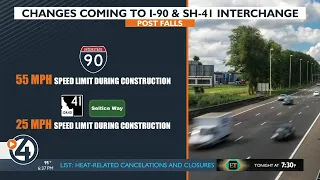 Multi-year construction on I-90 and SH-41 interchange starts August 1