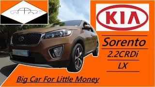 2016 Kia Sorento 2.2CRDi LX Auto Test Drive and Review | CARacter Reviews