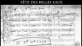 Messiaen, Olivier (1937): Fête des belles eaux pour six ondes Martenot (manuscript) — Sextuor Loriod