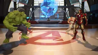 HULK & SpiderMan Vs IRONMAN & Ryu [Very Hard]AI Marvel Capcom infinite