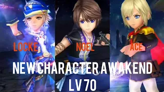 【DFFOO】JP - NOEL / ACE / LOCKE (AWAKENED & EX WEAPON SHOWCASE)