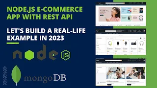 #01 Complete E-Commerce App Backend Api's Development With Node Js In 9 Hours