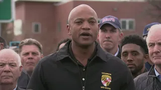 WATCH: Gov. Wes Moore gives an update on the Baltimore bridge collapse
