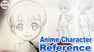 Draw a Character Reference Sheet｜Pro Animator (real-time)