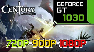Century: Age of Ashes || GT 1030 + i3 7100 Performance Test || 720p, 900p, 1080p Benchmark