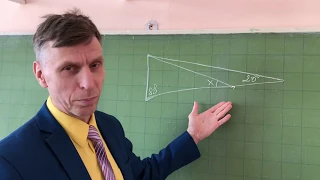 Найдите угол Вирусная  геометрическая задача  Решение /math and magic