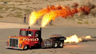 Pyro Jet Truck 12000 л.с.  Реактивный грузовик