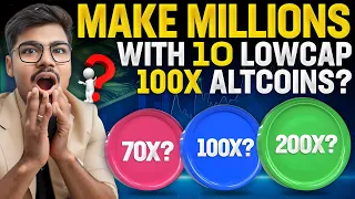 I Found New 10 Lowcap 100x Altcoins For Bullrun🚀 DON'T MISS THESE 100X POTENTIAL GEM CRYPTO PROJECTS