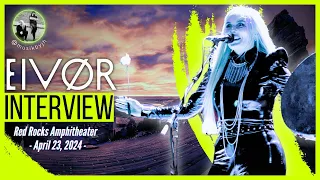EIVØR INTERVIEW - Red Rocks Amphitheater (April 2024) // Touring w/ Heilung, Creative Freedom & More