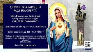 MISSA AO VIVO 19H30 - SEGUNDA-FEIRA 26/10