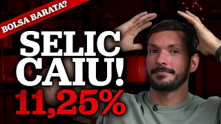 URGENTE! TAXA SELIC CAIU PARA 11,25% | Melhor momento para investir na BOLSA DE VALORES?