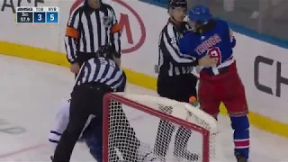 NHL Fight - Maple Leafs @ NY Rangers - 2020 02 05