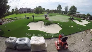 Extreme Putting Green Build  by National Greens!