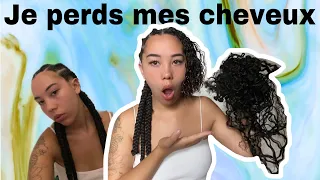 J’ENLÈVE MES TRESSES : JE PERDS MES CHEVEUX OU PAS ? DÉMANGEAISONS ?