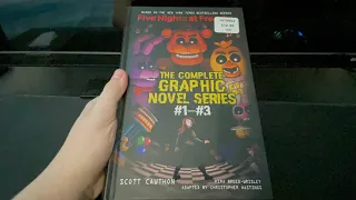 Five Nights at Freddy’s 3 Book Trilogy Graphic Novel 1-3 Review!