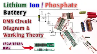 Li Ion Battery 1S BMS Circuit Diagram & Working Theory || DW01 Lithium Battery Protection IC