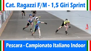Pescara - Campionati Italiani Indoor 2024 - cat. Ragazzi F/M - 1,5 GS