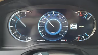 Cadillac Escalade 6.2. 0-105 km/h acceleration. Model 2018