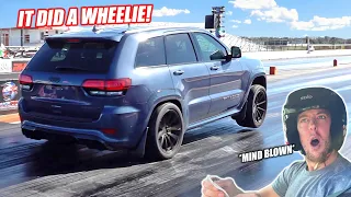 Our Modded Trackhawk Just SHOCKED Us With an INSANELY Fast Pass!!!