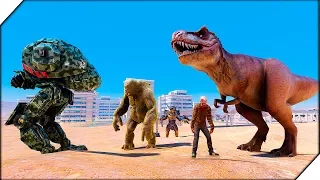 ЗОМБИ, РОБОТЫ, T-REX, ЦИКЛОПЫ, ГИГАНТСКИЕ ОРКИ-Ultimate Epic Battle Simulator.Игра как зомби мультик