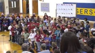 Central School Kindergarten "God Bless The USA"