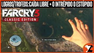 Far Cry 3: Logros / Trofeos Caída libre + O intrépido o estúpido (Free Fall + Fearless or Stupid)